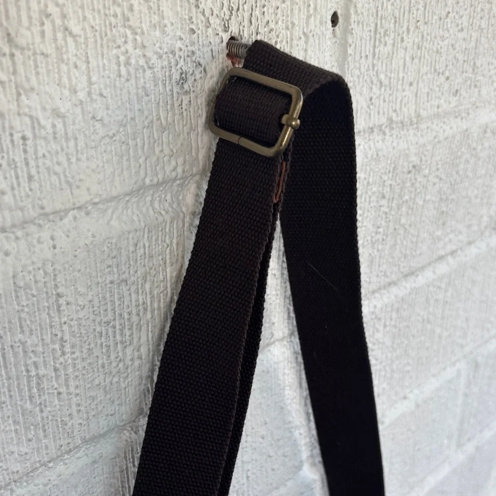 Ellington Leather Messenger Brownish Red Crossbody Medicine Bag